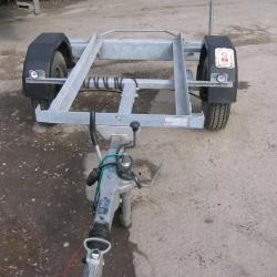 GALVANISED SINGLE AXLE TRAILER 1650KG TRAILER ENGINEERING