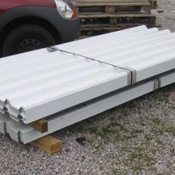 WHITE BOX PROFILE SHEETS FOR STORAGE UNITS