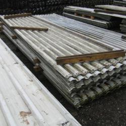 USED / SECOND HAND BOX PROFILE METAL ROOF SHEETS