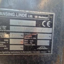 LANSING LINDE S50 SIDE LOADER FORKLIFT FORKLIFT