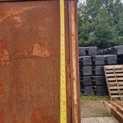USED STEEL STILLAGES APPROX 2.2M X 1M