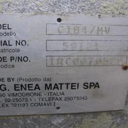 MATTEI C184/MV SCREW AIR COMPRESSOR - 3 PHASE.