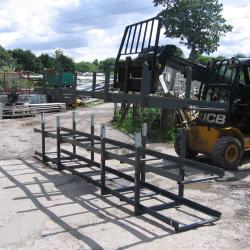 5MTR LONG STEEL STILLAGE IDEAL SCAFFOLDING TUBE