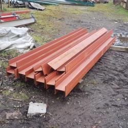 UNIVERSAL STEEL COLUMN - BEAM - GIRDER, 152 X 152 x 30kg mtr X 3 .