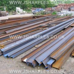 STEEL GIRDERS, RSJ, BOX SECTION, ANGLE IRON, STEEL TUBE BRICKS, COBBLES, STILLAGES, RE-BAR, CRASH BARRIERS, STEEL LAMP POLES, PRESTON LANCASHIRE