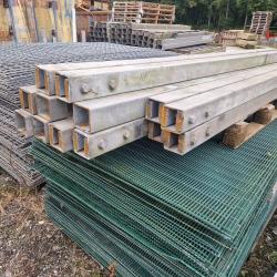 Galvanised Steel Box section 100mm x 100mm x 5mm thick
