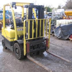 DIRECT MOD / ARMY HYSTER H2.5FT 2.5 TONNE DIESEL FORKLIFT