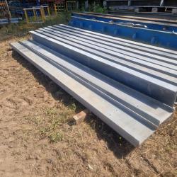 Galvanised girders 254 x 102 x 25kg approx 4.2m long