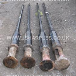 1 CAST IRON LAMP POST