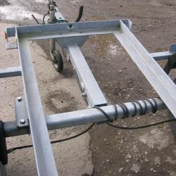 GALVANISED SINGLE AXLE TRAILER 1650KG TRAILER ENGINEERING