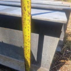 Galvanised girders 254 x 102 x 25kg approx 4.2m long