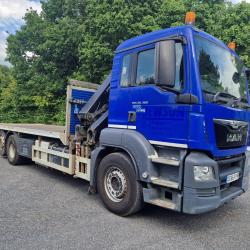 DIRECT JEWSONS MAN TGS 26.360 6X2 HMF 1420 CRANE LORRY