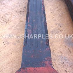 1..ORNATE CAST IRON POST APPROX 4FT TALL