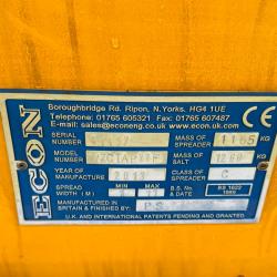 DIRECT UK MINISTRY OF DEFENCE ECON TOWABLE GRITTER TRAILER