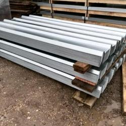 GALVANISED BOX PROFILE ROOFING SHEETS 2 METRE X 1 METRE