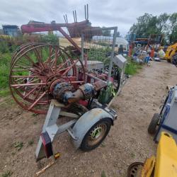 DIRECT ELECTRIC BOARD RITELITE RL30 0LMP TRIPLE DRUM WINCH TRAILER