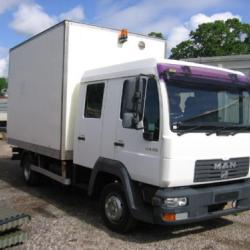 MAN 8.150 CREW CAB BOX DIRECT ARMY / MOD