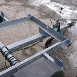GALVANISED SINGLE AXLE TRAILER 1650KG TRAILER ENGINEERING