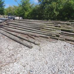 RECLAIMED TELEGRAPH POLES .