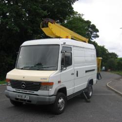 MERCEDES VARIO 814 14.5M CHERRY PICKER