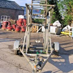 STEVE VICK 50 / 90 PIPE / COIL TRAILER SINGLE AXLE