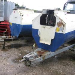 2000ltr BUNDED SITE TOW FUEL BOWSER TRAILER