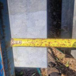Galvanised girders 254 x 102 x 25kg approx 4.2m long