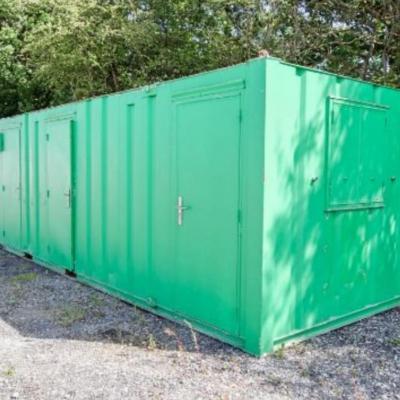 24ft x 9ft ANTI-VANDAL STEEL WELFARE CABIN CONTAINER OFFICE