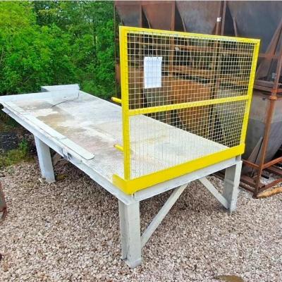 APPROX 6M X 2.2M STEEL WORKING PLATFROM ..