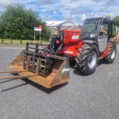 DIRECT THAMES WATER MANITOU MT932 DOUBLE REACH TELEHANDLER